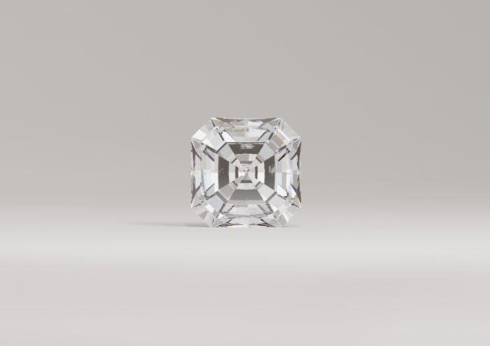 Example of Asscher Cut Diamond