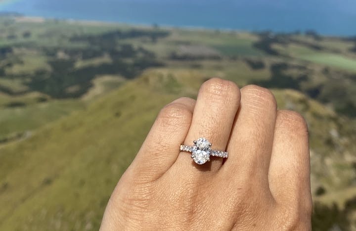 Oval Solitaire Proposal