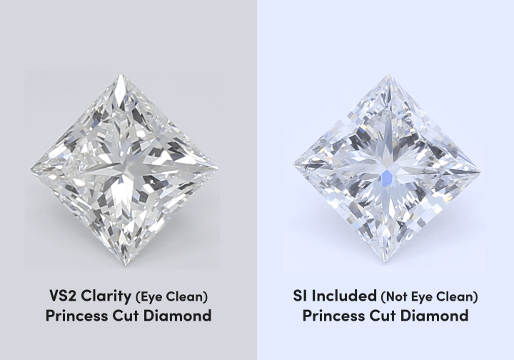 Princess Cut Clarity Comparison
