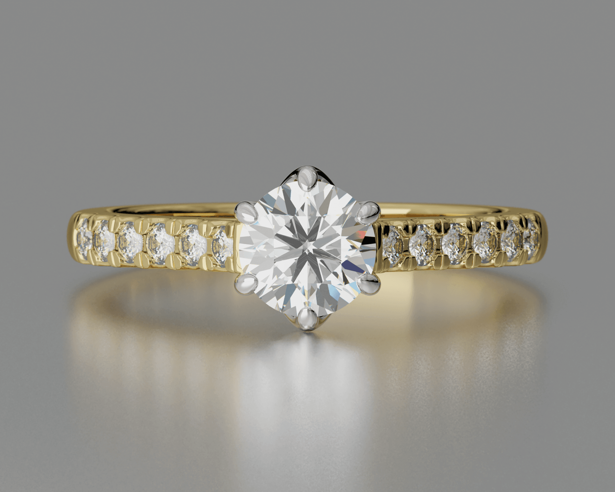 Designing a 1 Carat Round Lab Grown Diamond Engagement Ring Cover Photo
