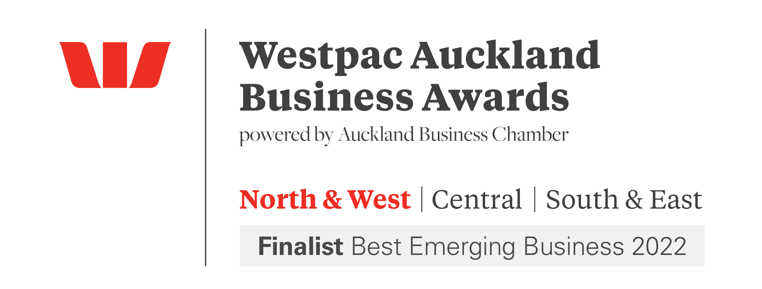 Four Words as a Finalist for Best Emerging Business 2022 at Westpac Auckland Business Awards