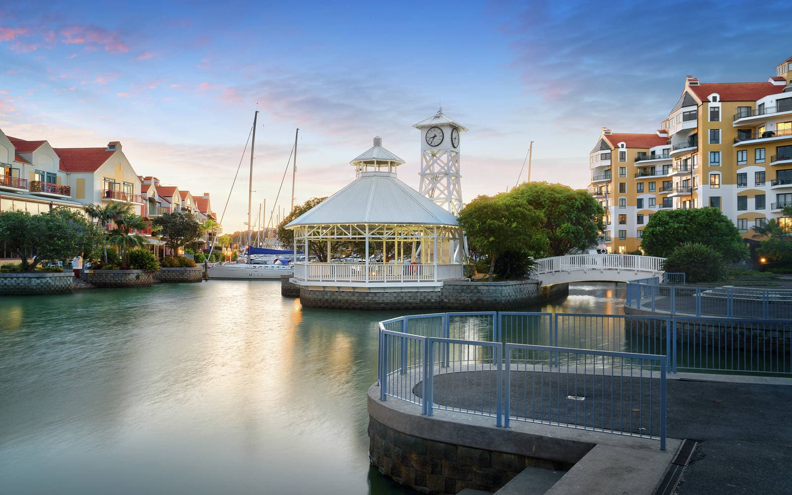 Gulf Harbour in the evening